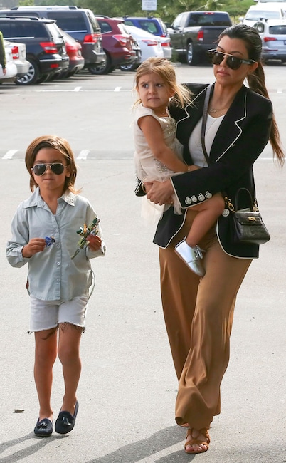 Kourtney Kardashianm Mason Disick, Penelope Disick